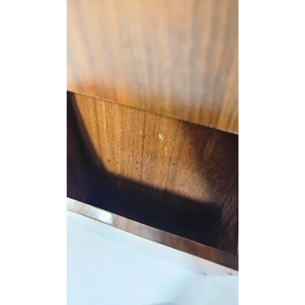 Vintage 1970s Wood Wall Mail Sorter — Letters Bills Mail Organizer, 3 Tier